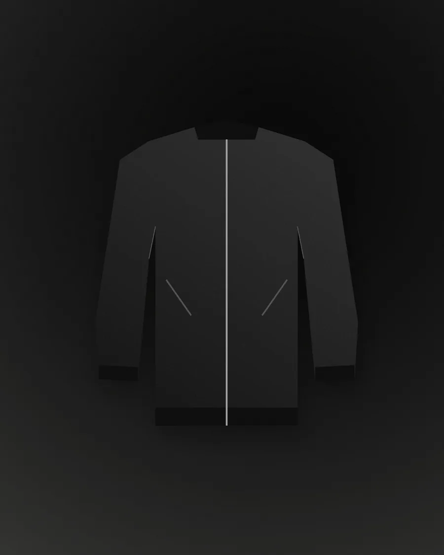 Black Bomber Jacket — lifestyle