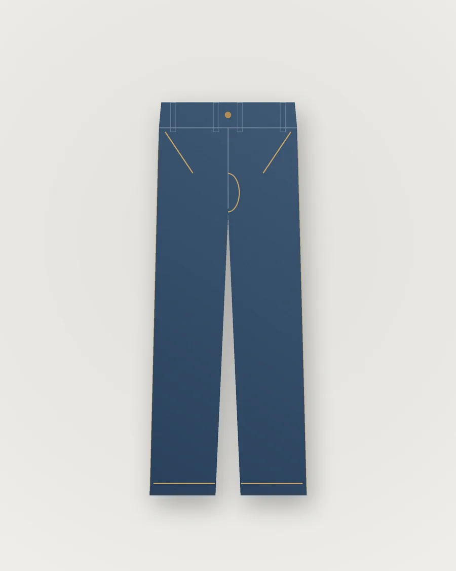 Classic Blue Denim — front