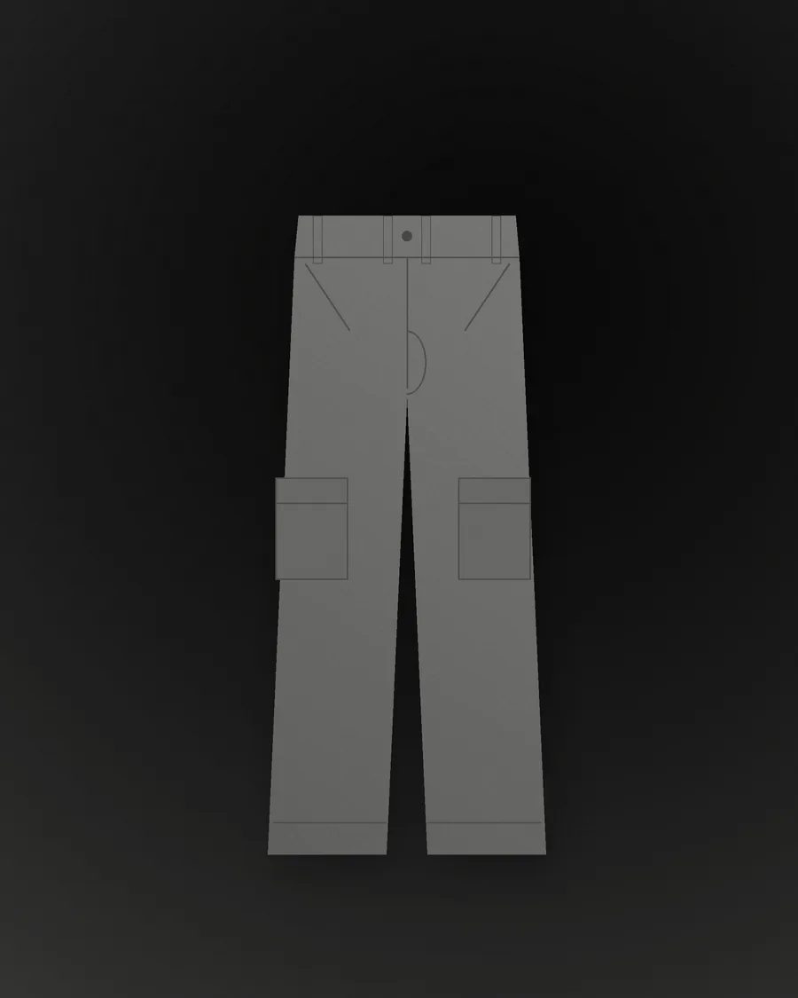 Grey Cargo Pants — lifestyle