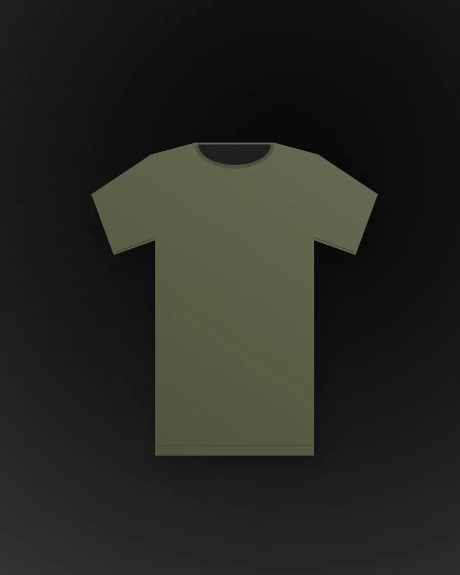Olive Oversized T-Shirt — lifestyle